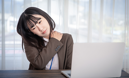 首・肩こり・腰痛が治らない方